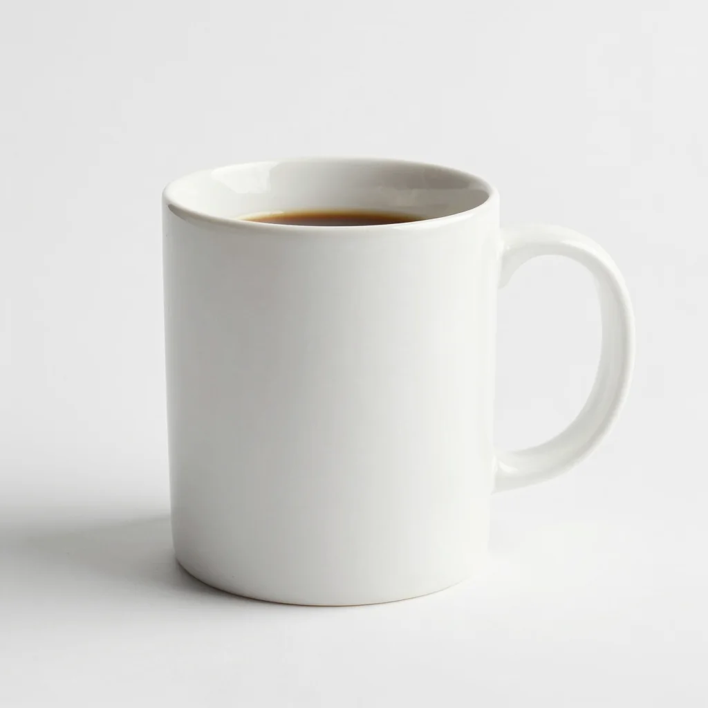 Z-Image product photography example: Prompt 2 - Ceramic Mug