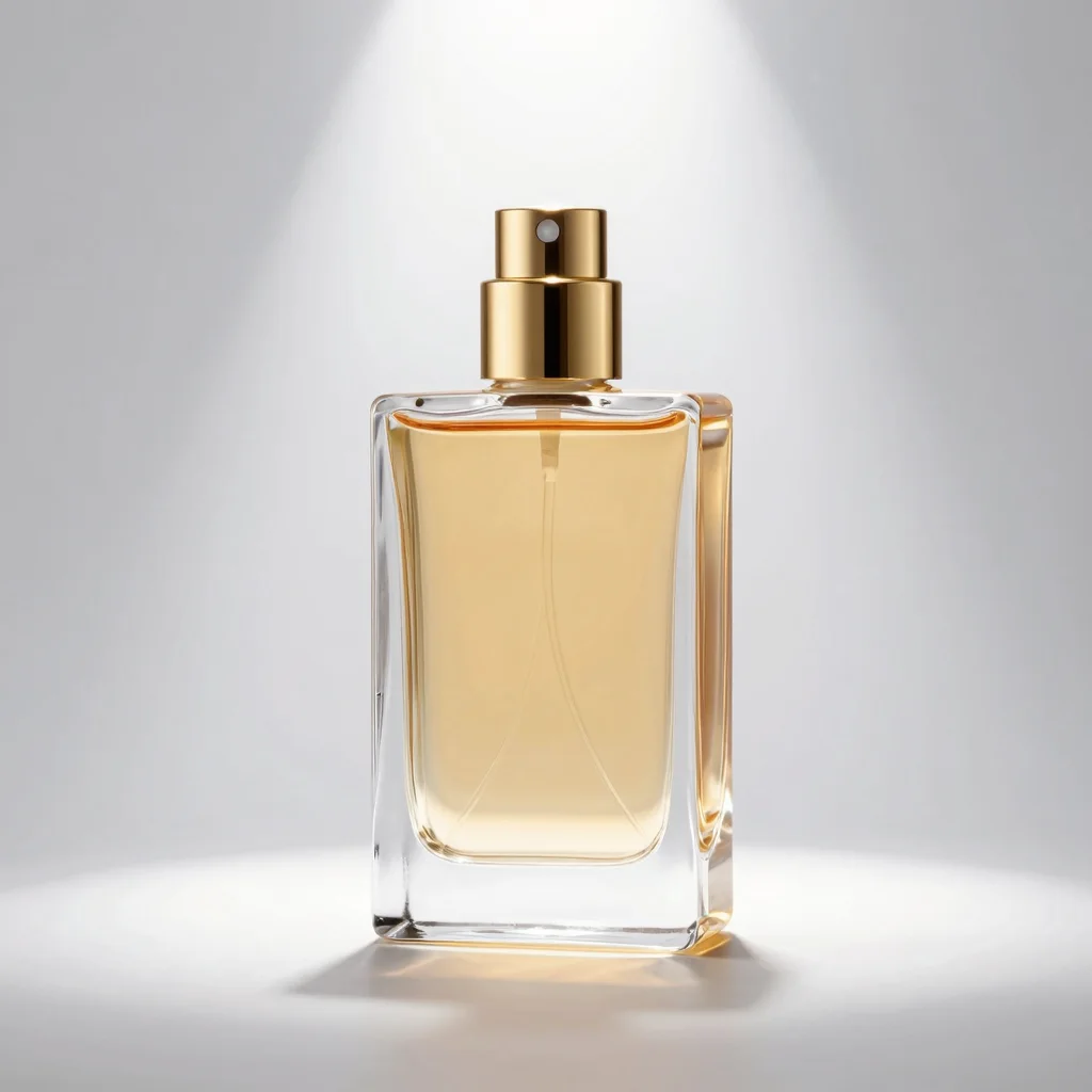 Z-Image product photography example: Prompt 4 - Perfume Bottle